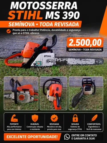 Motosserra stihl MS 390