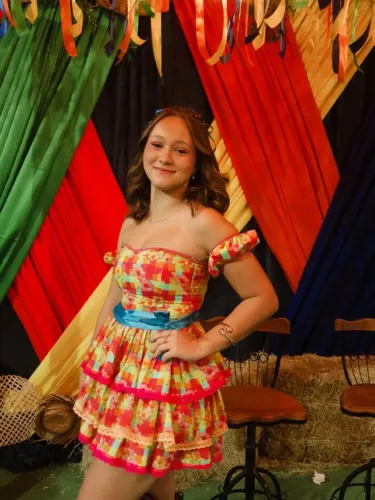 Vestido de festa junina