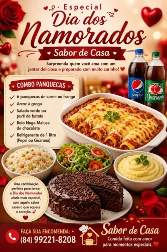 Combos pra o dia dos namorados