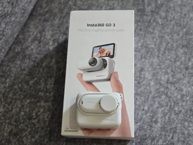 Câmera de ação insta360 Go3 (2.7k) melhor que GoPro