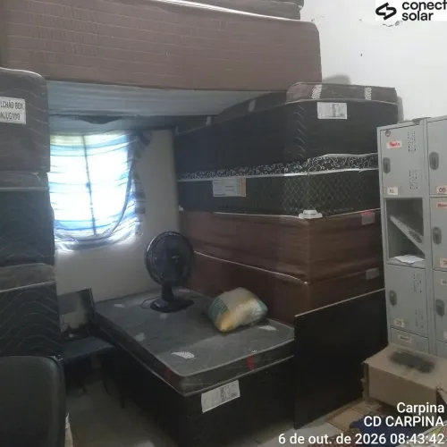 Cama box solteiro conjugada espuma D-28 Bonsono