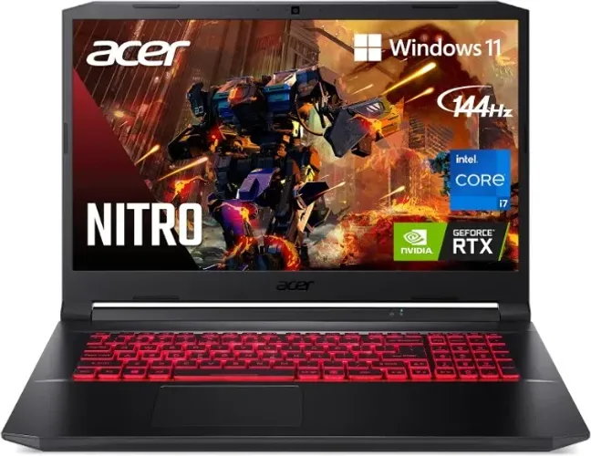 Acer Nitro 5 AN517-54 i7-11800H RTX 3050 32GB RAM SSD 512GB 17,3? 144Hz