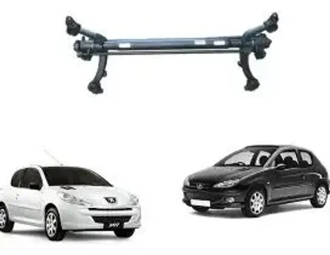 Embuchamento de eixo traseiro do Peugeot 206,207. 