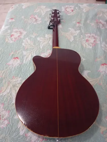 Violão Takamine G 260C etroacústico + Case de Couro Acolchoado + Kit Completo [Impecável]