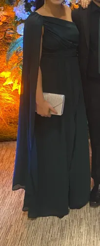 Vestido de festa verde