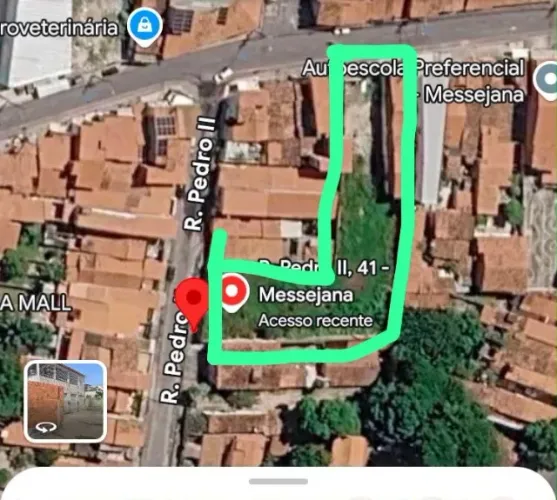 TERRENO COMERCIAL DE 2 FRENTES NO CENTRO DA MESSEJANA- FORTALEZA