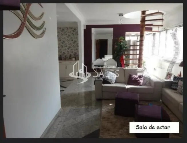 Cobertura Duplex 4 quartos, 2 suítes, 3 vagas - Vila Gumercindo - metrô Alto do Ipiranga
