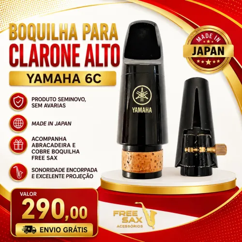 Boquilha de clarone Yamaha