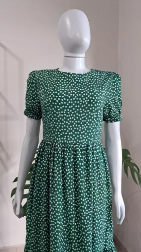 Vestido verde Midi 