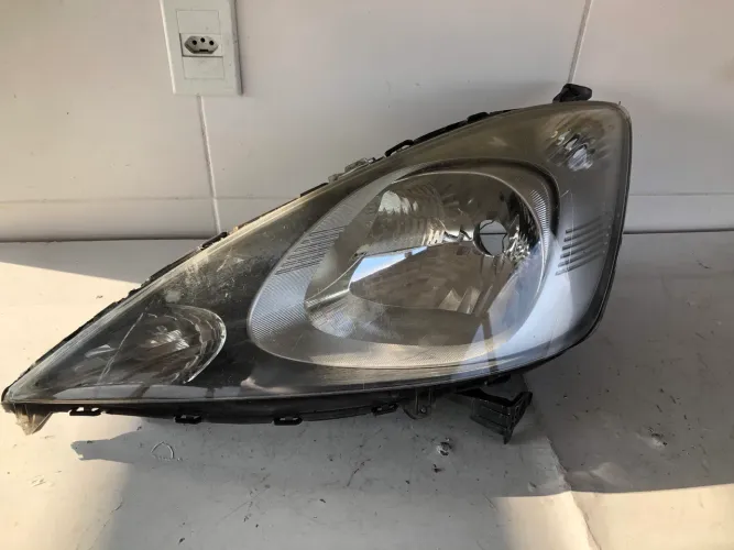 Farol Esquerdo Honda Fit 2009 2010 2011 2012 Original c/ detalhes