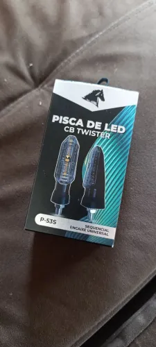 Pisca led universal para moto