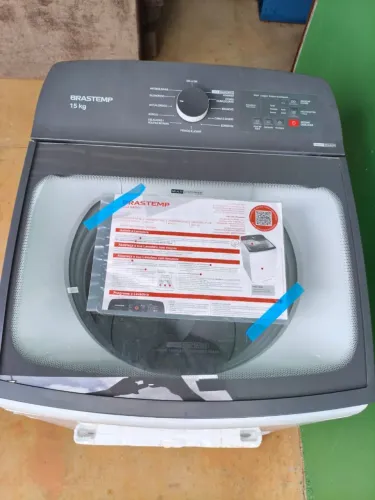Máquina de lavar roupa Brastemp 15kg-Nova