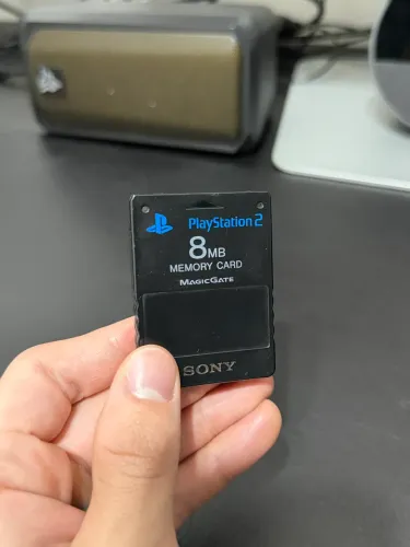 Memory Card Original PS2 Preto MagicGate Sony