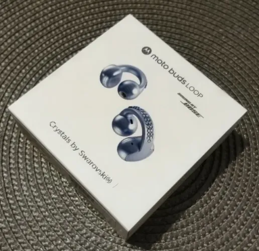 Fones Moto Buds Loop Swarovski NOVO!!!