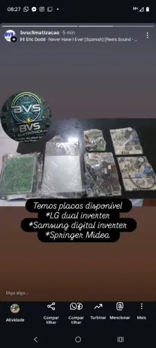Reparo e venda de placas eletrônica inverter de ar-condicionado