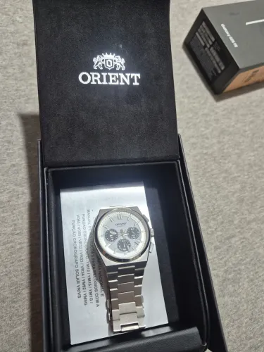 Vendo relogio orient cronógrafo solartec