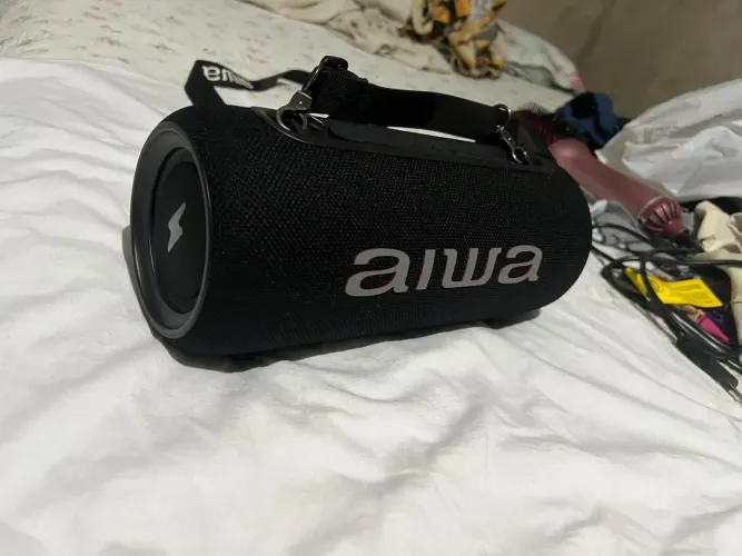 Caixa De Som Speaker Aiwa SP-04-LB 40W RMS Bluetooth IPX5