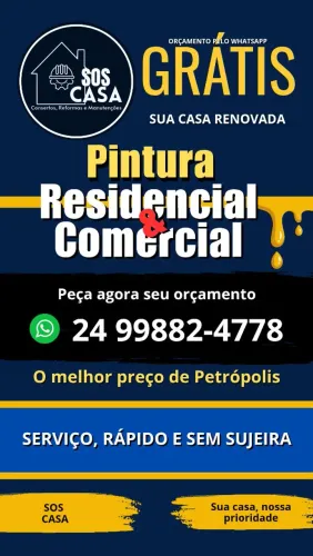 PINTURA E REFORMA RESIDENCIAL