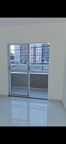 Porta de vidro para varanda (2 folhas de correr)