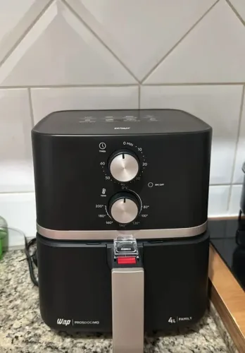 Fritadeira Elétrica Wap Air 4l Antiaderente E Com Desligamento Automático 1500w