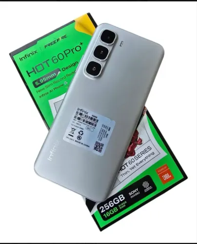Infinix Hot 60 Pro 256GB / 16GB RAM - Novo na Caixa