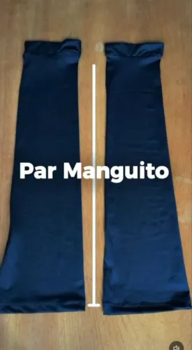 Manguito com proteção UV cor preta.