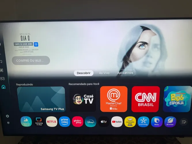 Televisão smart Samsung 55 QLED