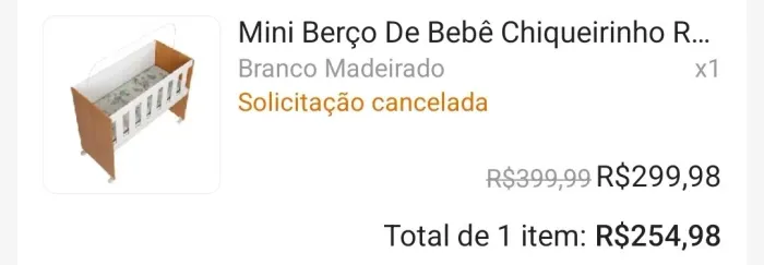 Mini Berço 