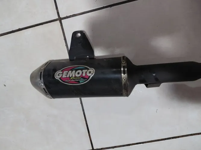 Escapamento Gemoto trioval
