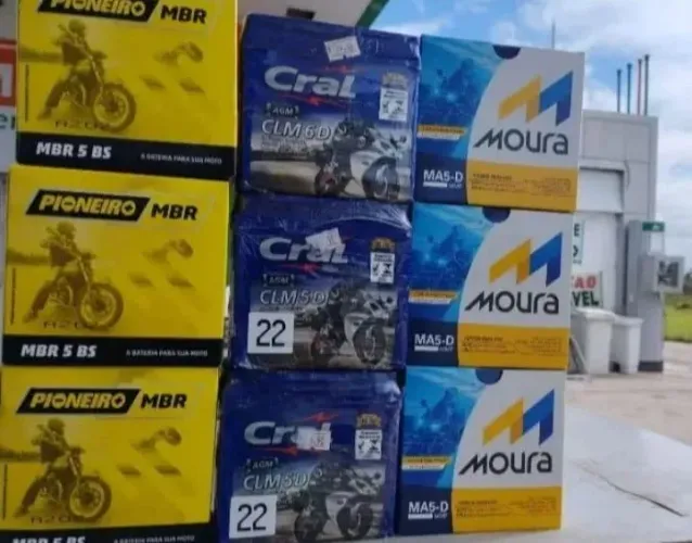 BATERIAS DE MOTO APARTIR DE 149,90 A VISTA OU NO CARTÃO ATÉ 12X. *64