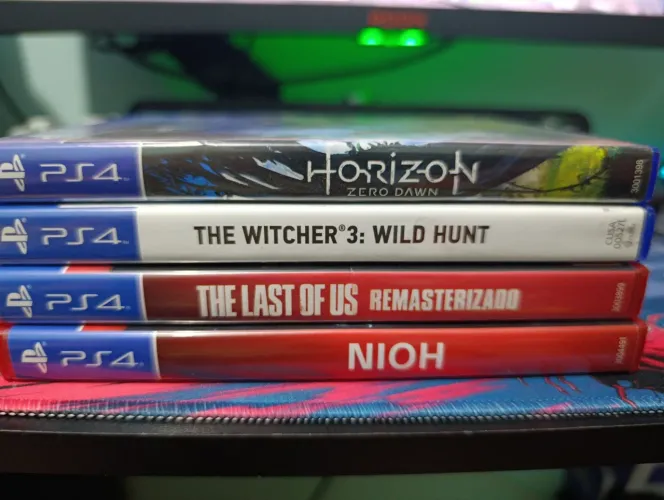 Lote de jogos PlayStation 4