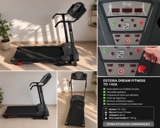 Esteira dream fitness