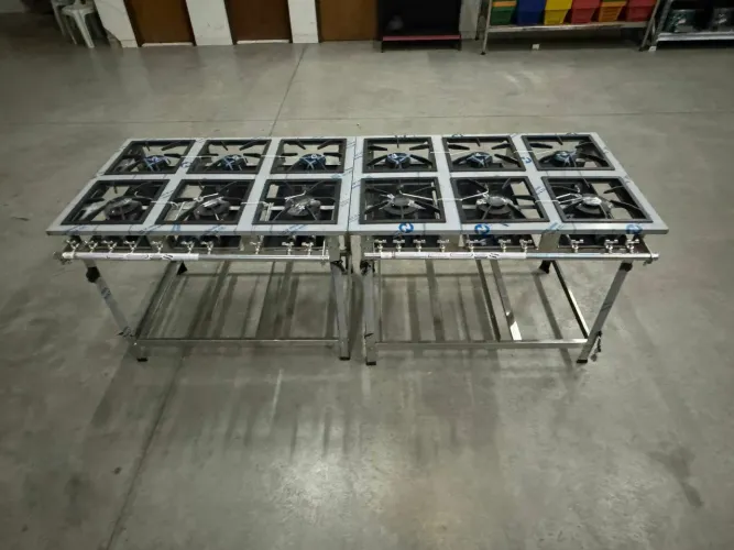 Fogao industrial inox novos pronta entrega em 10x sem juros