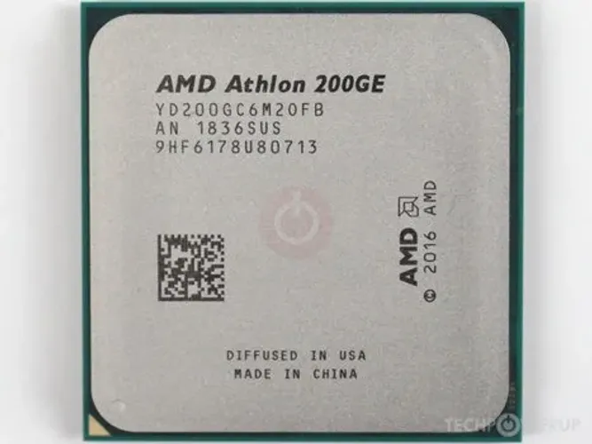 Processador AMD Athlon 200GE Dual-Core 3.2GHz 4MB Cache AM4