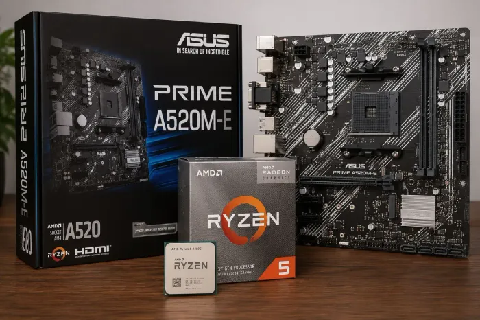 Kit Asus Prime A520m-e Ryzen 5 3400g