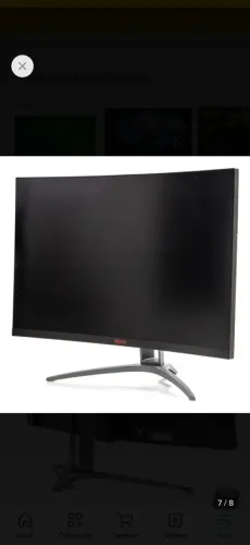 Monitor Gamer Agon 32 Curvo 165hz 1ms Va Ag323fcxe