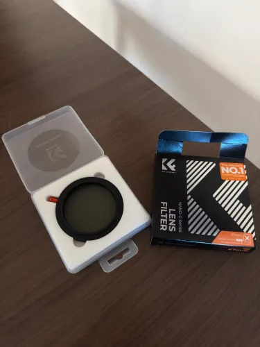 Filtro K&F Concept 67mm 3 em 1 ND2-32 + CPL + Black Mist 1/4 - Novo