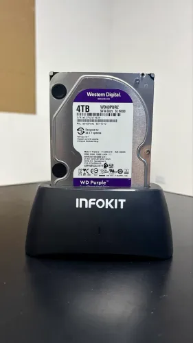 HD Purple 4tb + Case externo