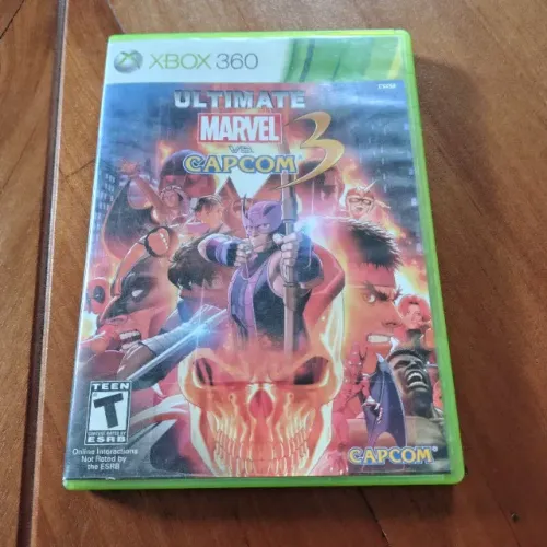 Jogo Ultimate Marvel vs. Capcom 3 Xbox 360 original