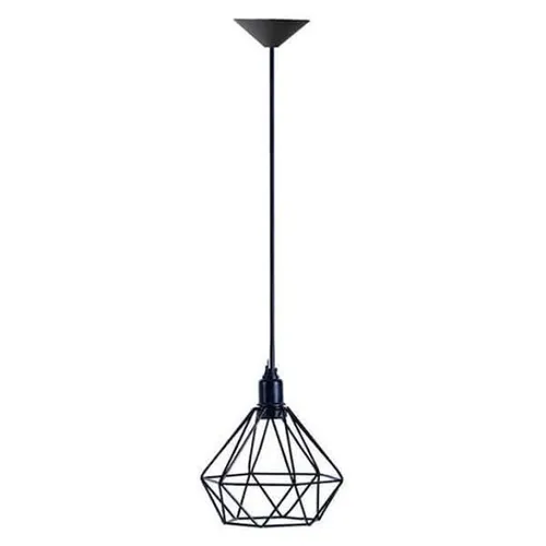 Pendente Aramado Preto+ Lâmpada Filamento
