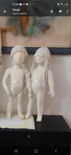 Manequim bebe casal