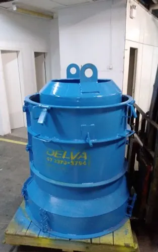 Somos fabricantes de formas para fabricação de tubos de concreto, solicite um orçamento.