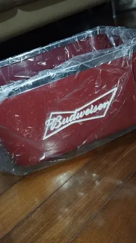 Kit 6 baldes de gelo Budweiser