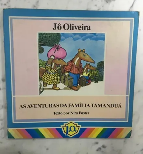 Livro :As Aventuras da Família Tamanduá!