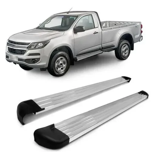 Estribo Chevrolet S10 CS 2012/ - Alumínio Anodizado Polido