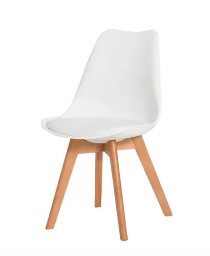 Cadeira de jantar Leda Saarinen Branca