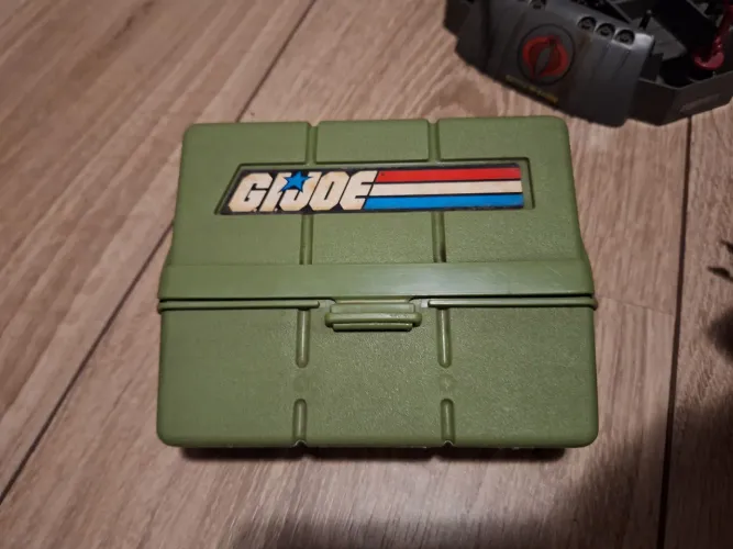 Relíquia- Caixa de Armazenamento G.I. Joe - pra levar já