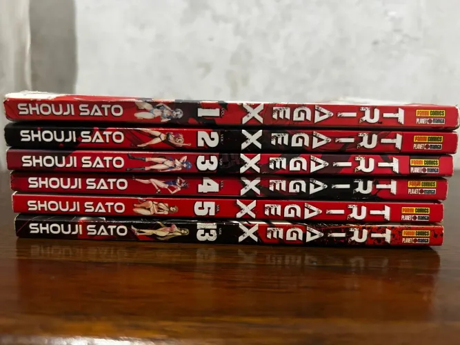 Mangá Triage X - Volumes 1,2,3,4,5 e 13 - Shouji Sato