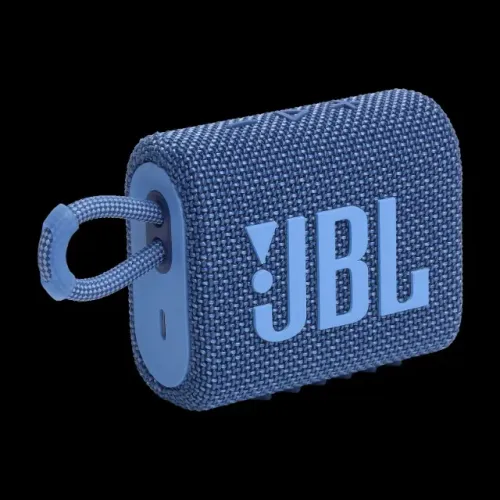 Caixa JBL GO 3 Blue Eco - Bluetooth - Nova NF e Garantia 1 Ano - Original