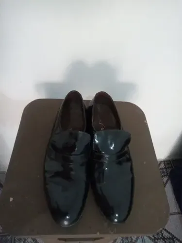 Sapato verniz preto Porto Free 42